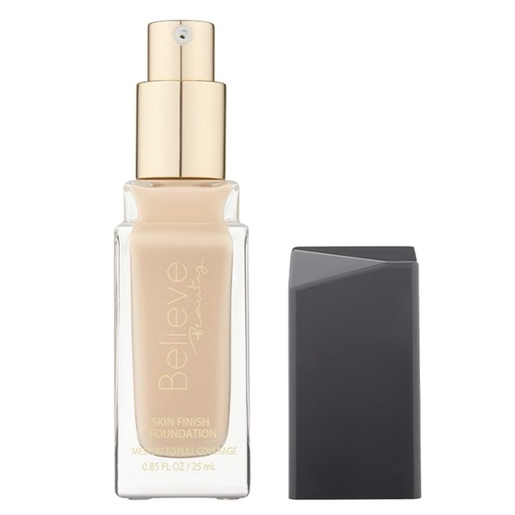 3/$10 Believe Beauty Shell Skin Finish Foundation .85oz - Picture 3 of 3